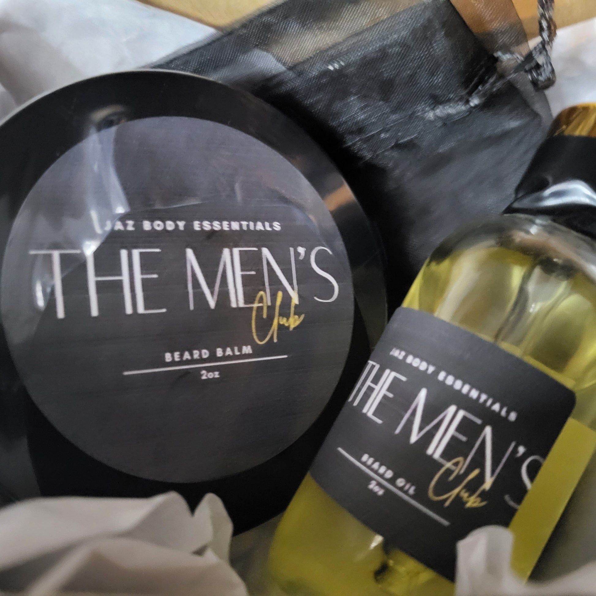 The Men's Club Beard Balm and Beard Oil Gift Set