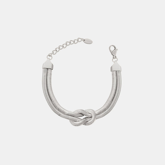 Titanium Steel Knot Bracelet
