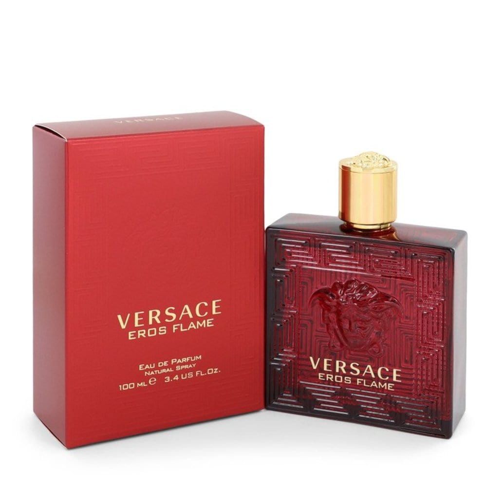 Versace Eros Flame Eau De Parfum Spray 3.4 Oz For Men