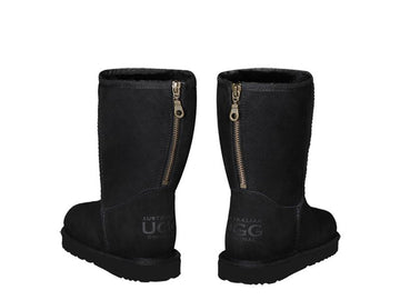 CLASSIC SHORT ZIPPER boots Made in Australia - Fashion Quality Boutik