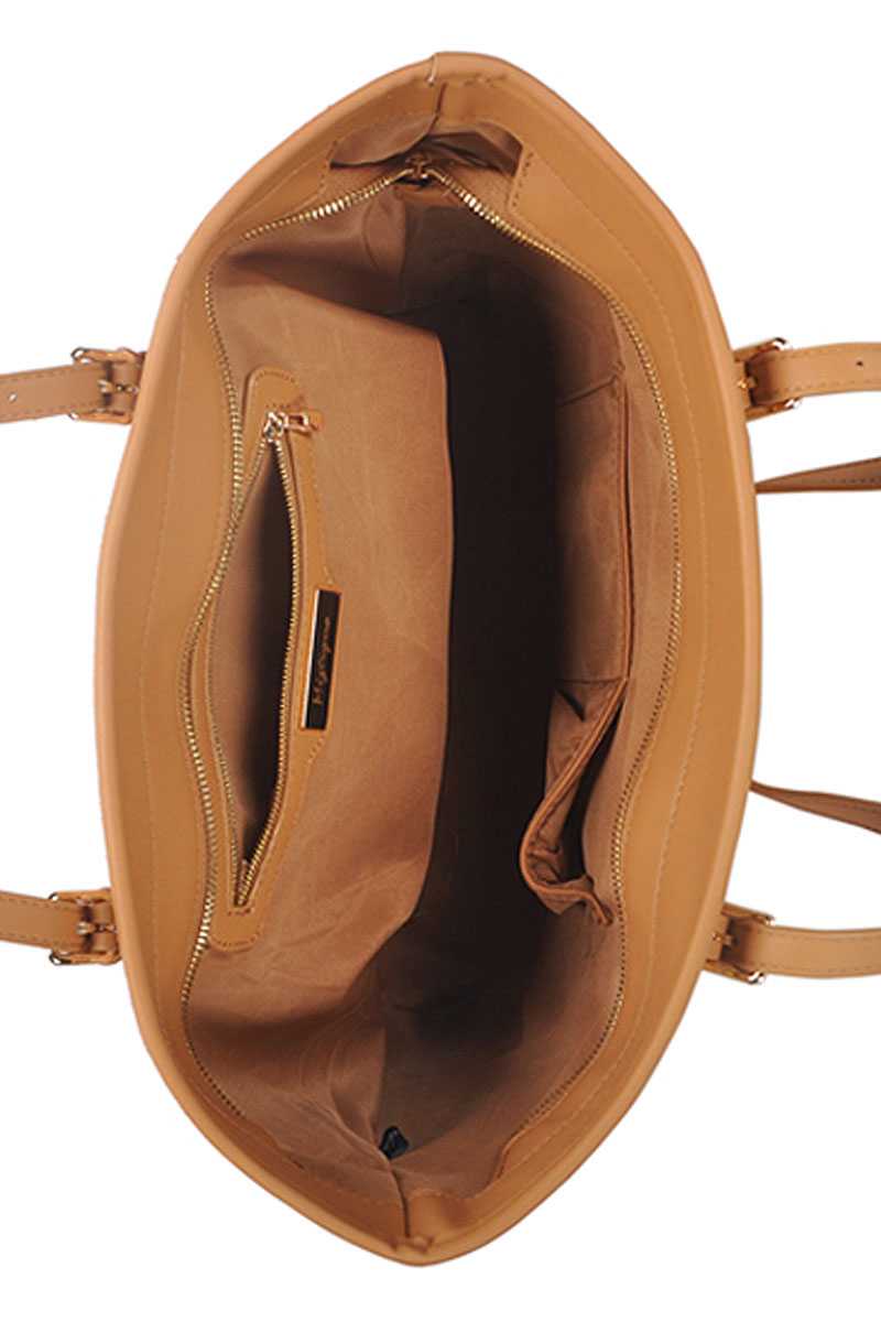 Chic Trendy Cork Textured Fashion Pattern Shopper Bag - Fashion Quality Boutik