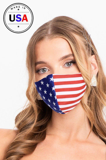 Made In Usa / Fashionable 3d Reusable Face Mask - Fashion Quality Boutik