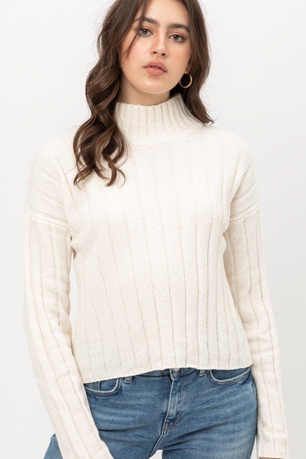 Mini Velvet Chenille Crop Sweater - Fashion Quality Boutik