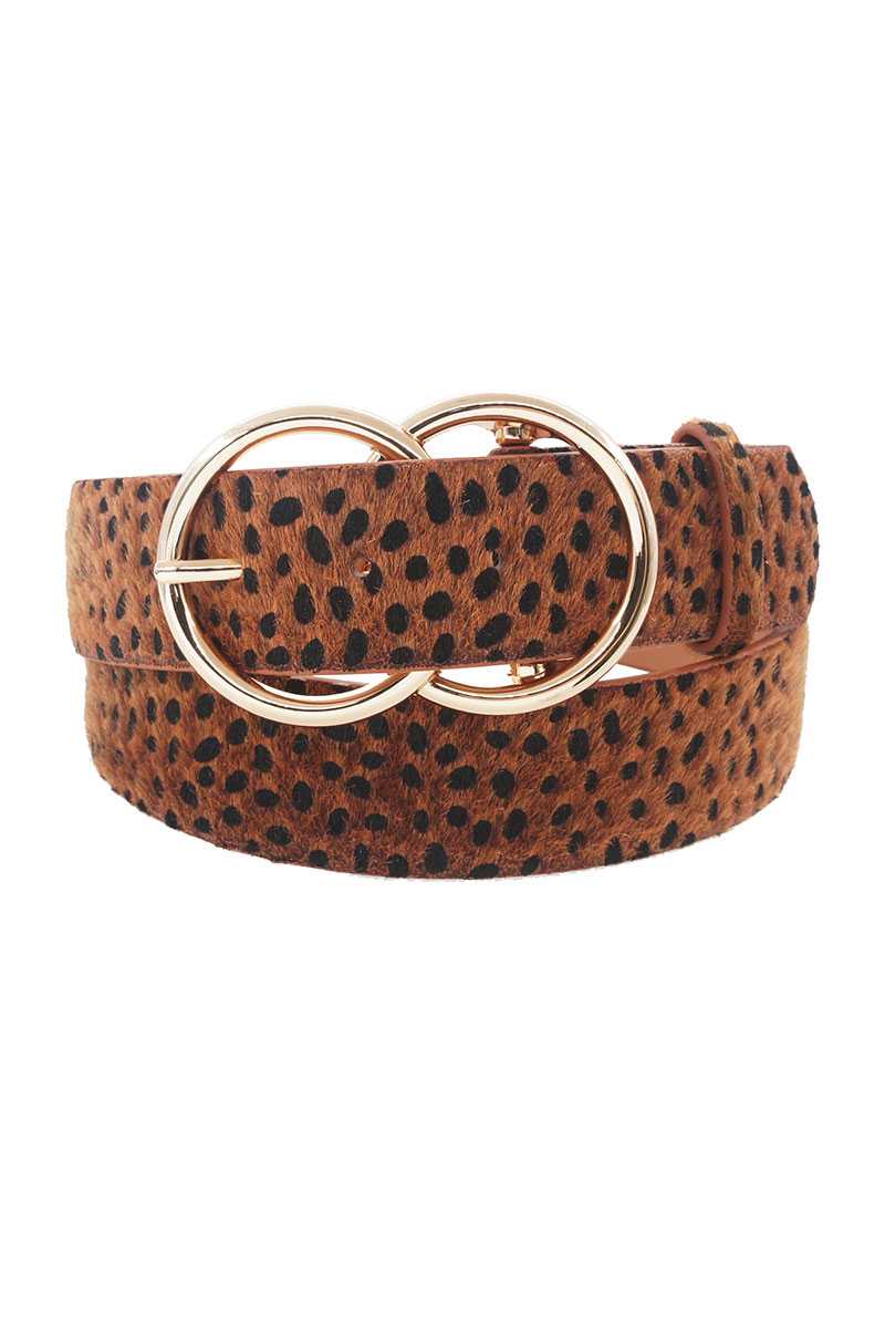 Stylish Cheetah Fur And Pattern Belt - Fashion Quality Boutik
