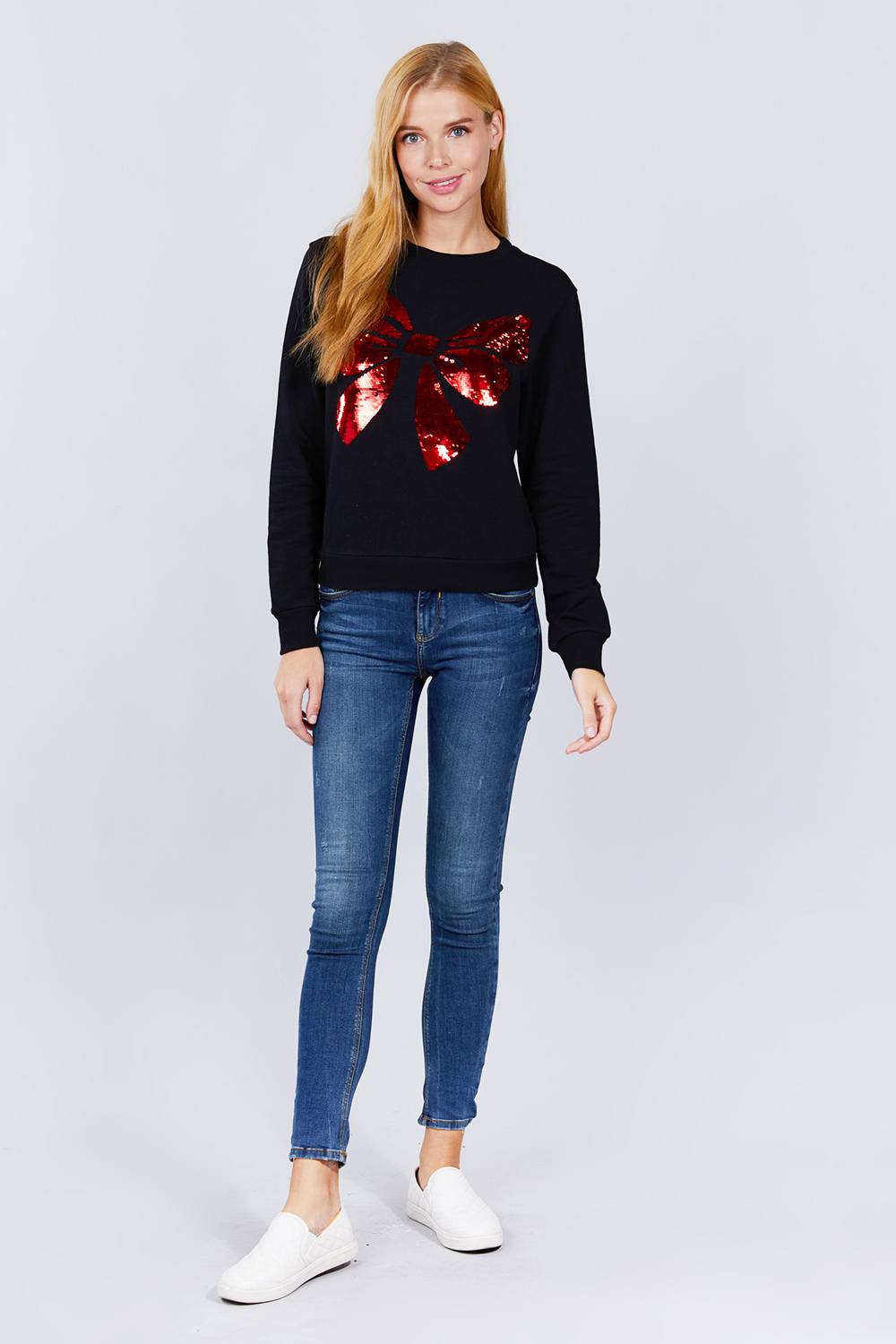 Sequins Embroidered Pullover - Fashion Quality Boutik
