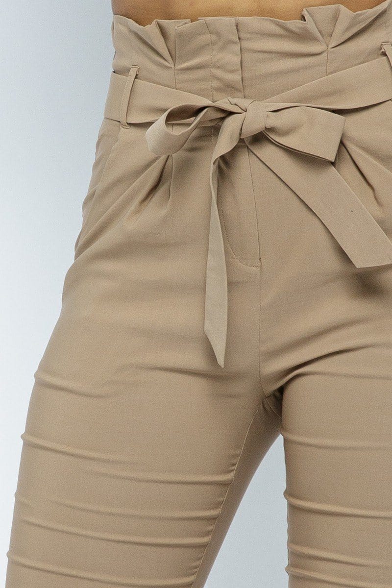 Tie Waist Pants - Fashion Quality Boutik