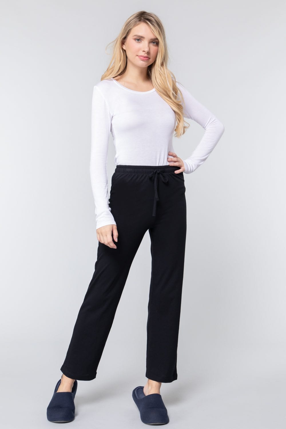 Solid Cotton Pajama Pants - Fashion Quality Boutik