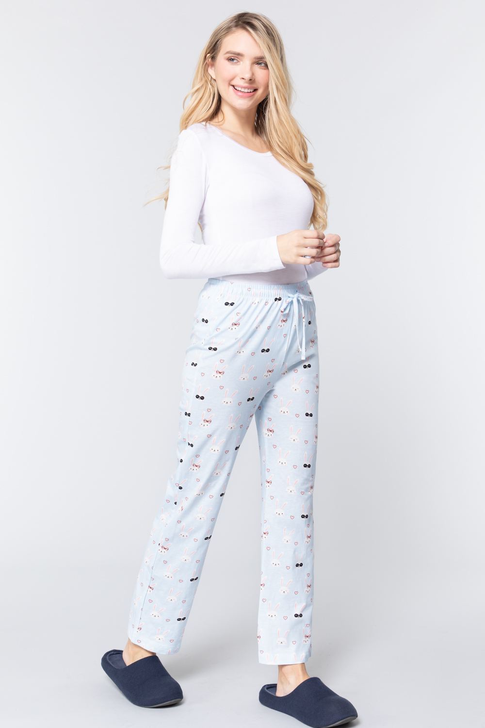 Rabbit Print Cotton Pajama - Fashion Quality Boutik