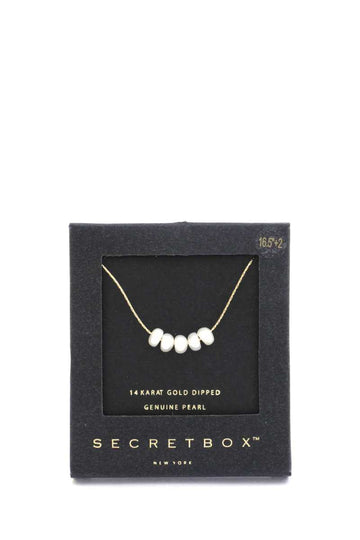 Secret Box Genuine Pearl Necklace - Fashion Quality Boutik