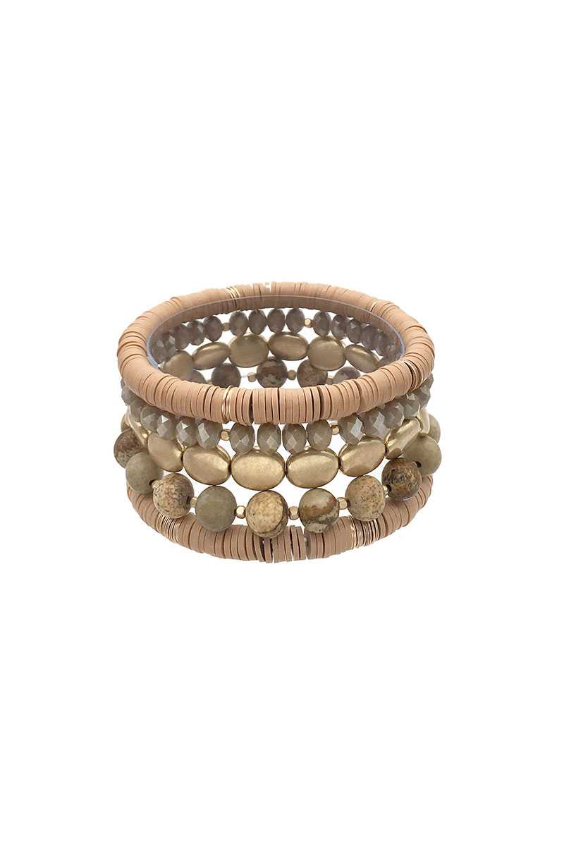 Multi Style Natural Stone Stretch Bracelet - Fashion Quality Boutik