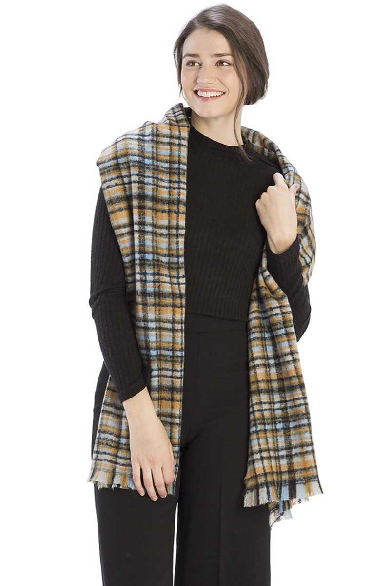 Colored Plaid Checkered Scarf - Fashion Quality Boutik
