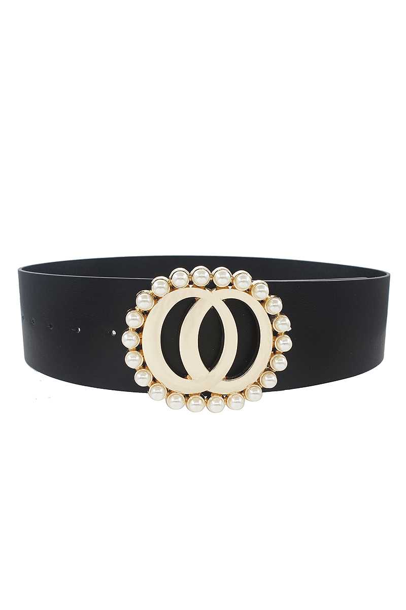 Fashion Double Joined Round Pearl Style Belt - Fashion Quality Boutik