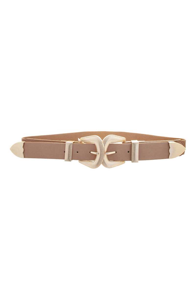 Modern Smooth Double Metal Buckle Design Belt - Fashion Quality Boutik