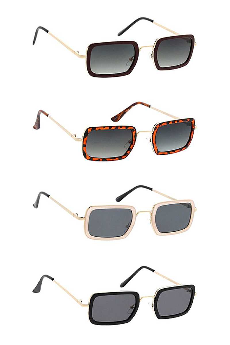 Modern Unisex Combo Small Retro Frame Sunglasses - Fashion Quality Boutik