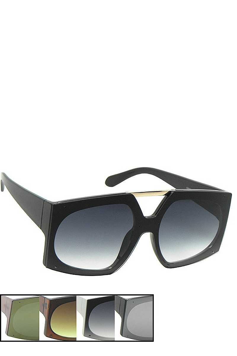 Stylish Oval Rectangle Shape Sunglasses - Fashion Quality Boutik