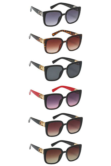 Modern Metal Accent Link Design Sunglasses - Fashion Quality Boutik