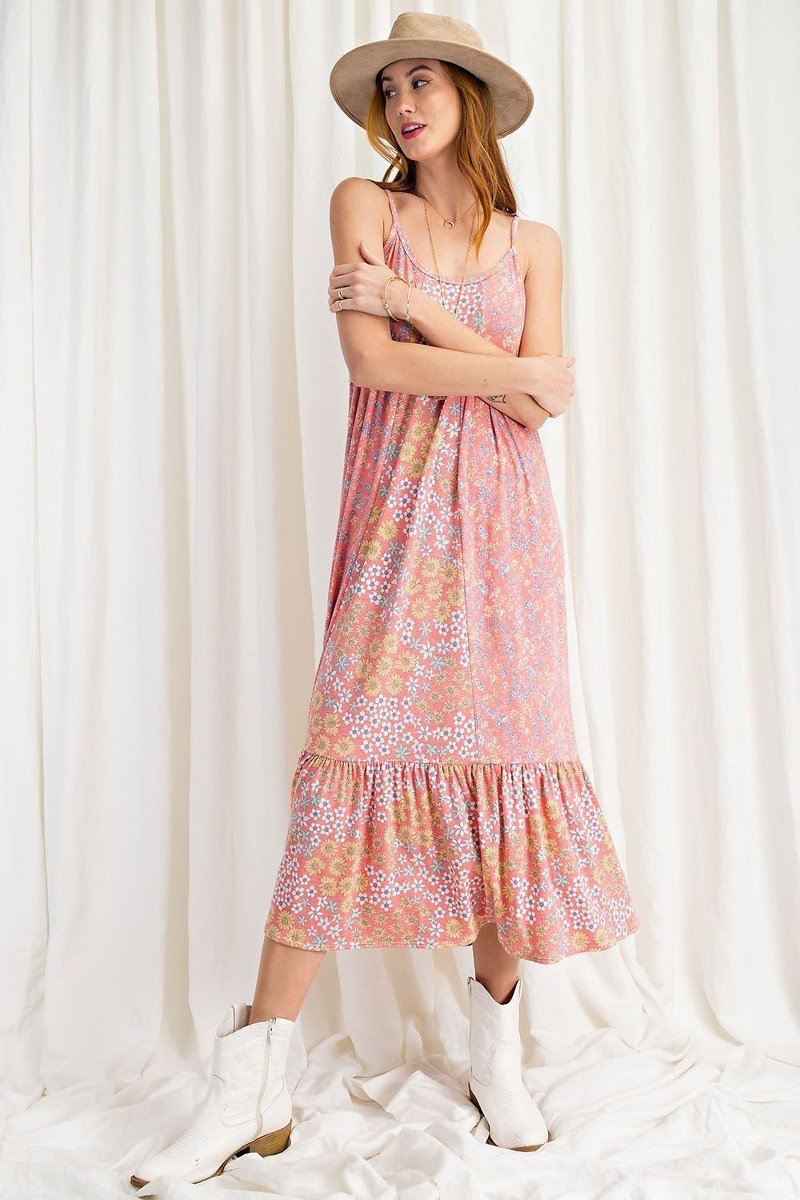 Print Mix N Match Cami Maxi Dress - Fashion Quality Boutik