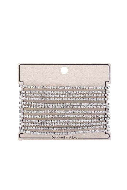 Rhinestone Bracelet Set - Fashion Quality Boutik