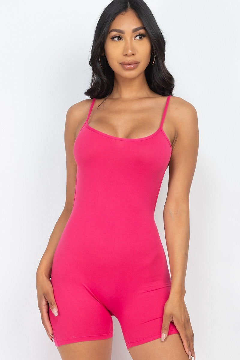 Sexy Backless Cami Romper - Fashion Quality Boutik