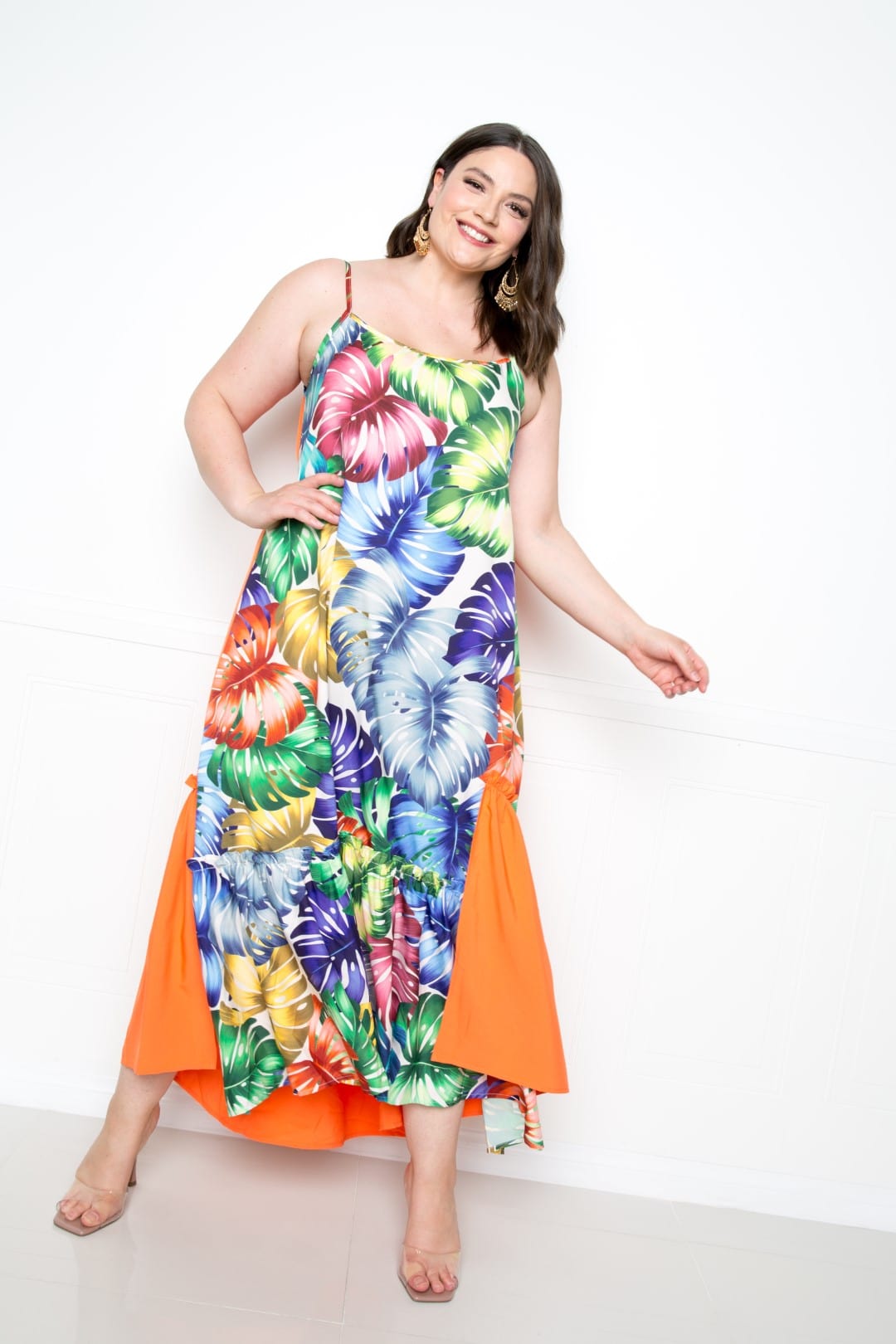Splice Tropical Dress - Fashion Quality Boutik
