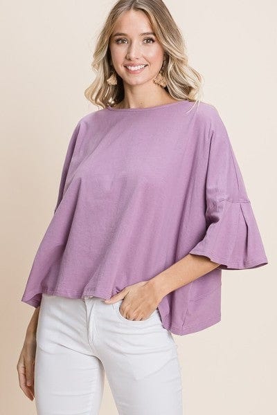 Solid Cotton Casual Top - Fashion Quality Boutik
