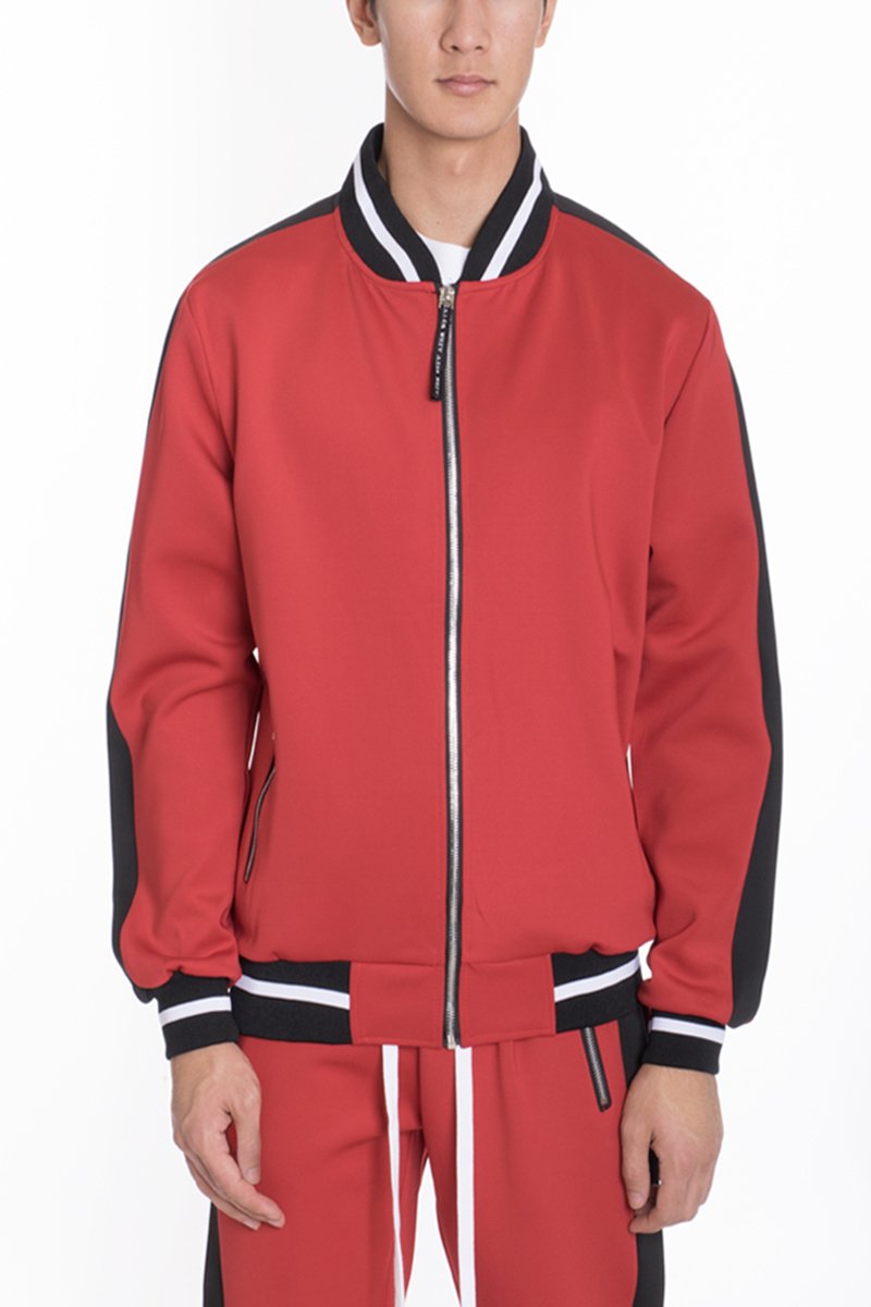 RALLY TRACK JACKET- RED - Fashion Quality Boutik