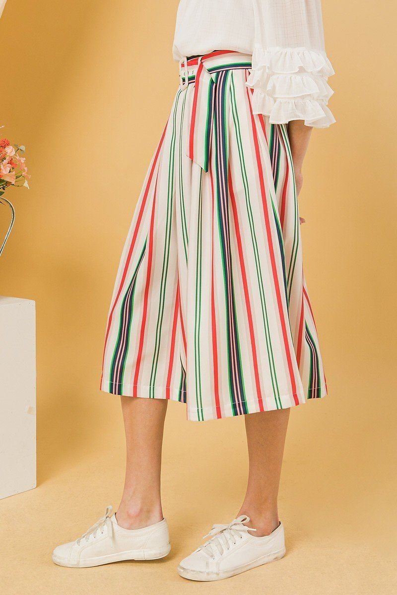 A Woven Midi Skirt - Fashion Quality Boutik