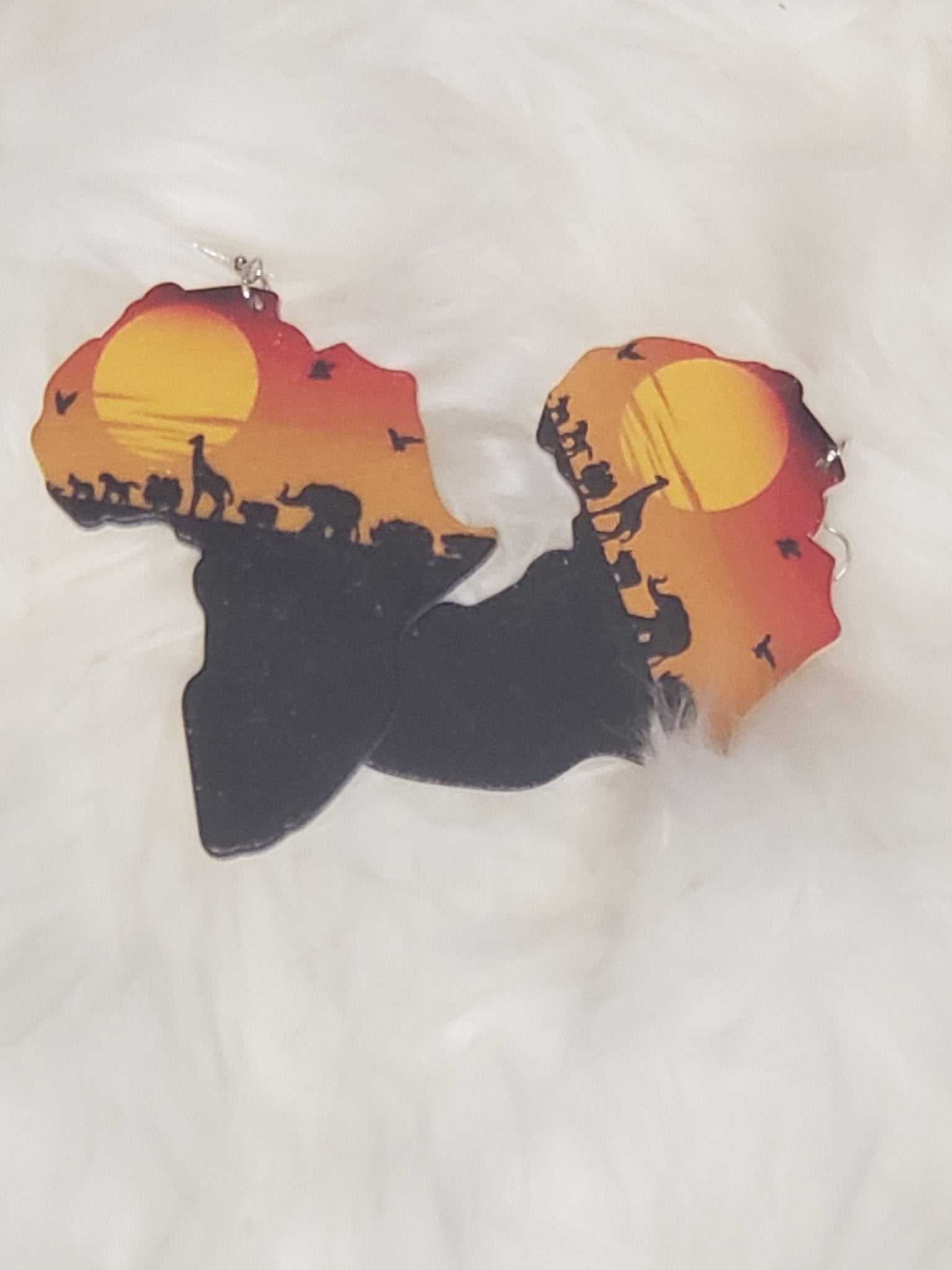 Afrocentric Wooden Earrings - Fashion Quality Boutik