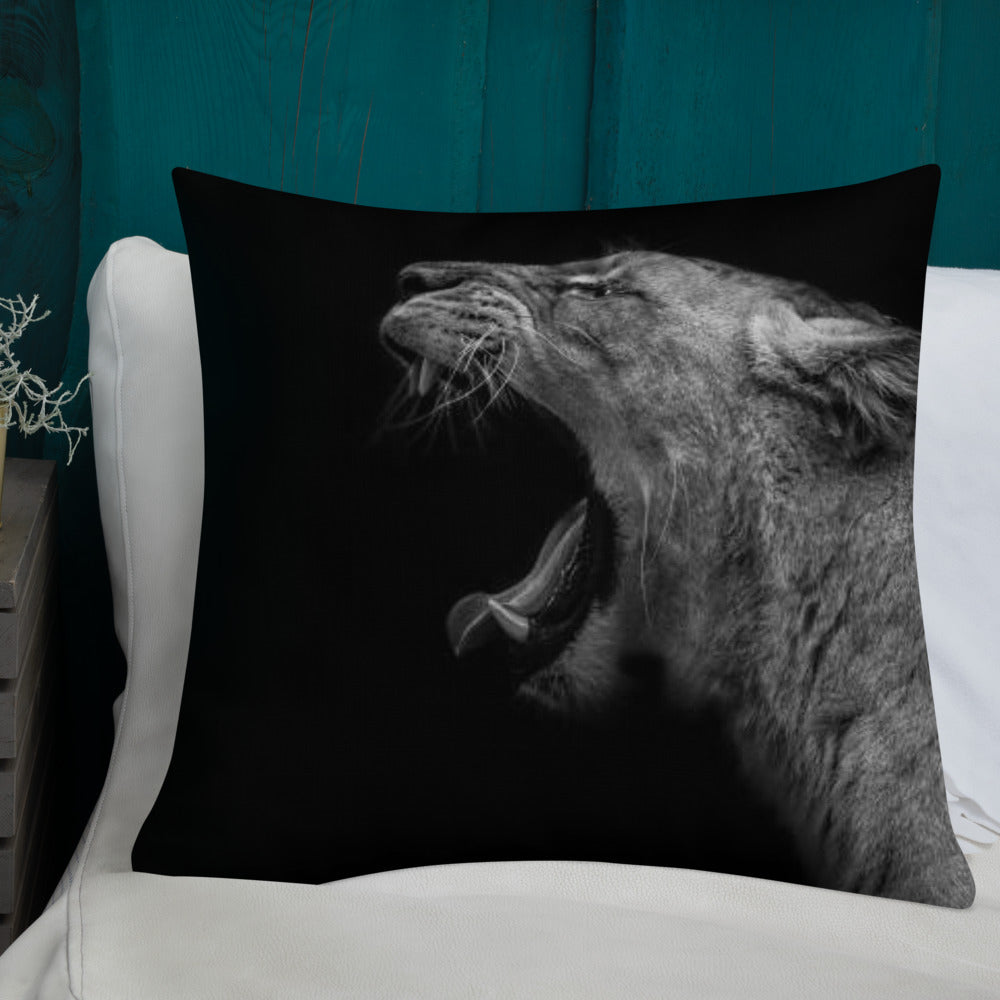 Lioness Queen Premium Pillow - Fashion Quality Boutik