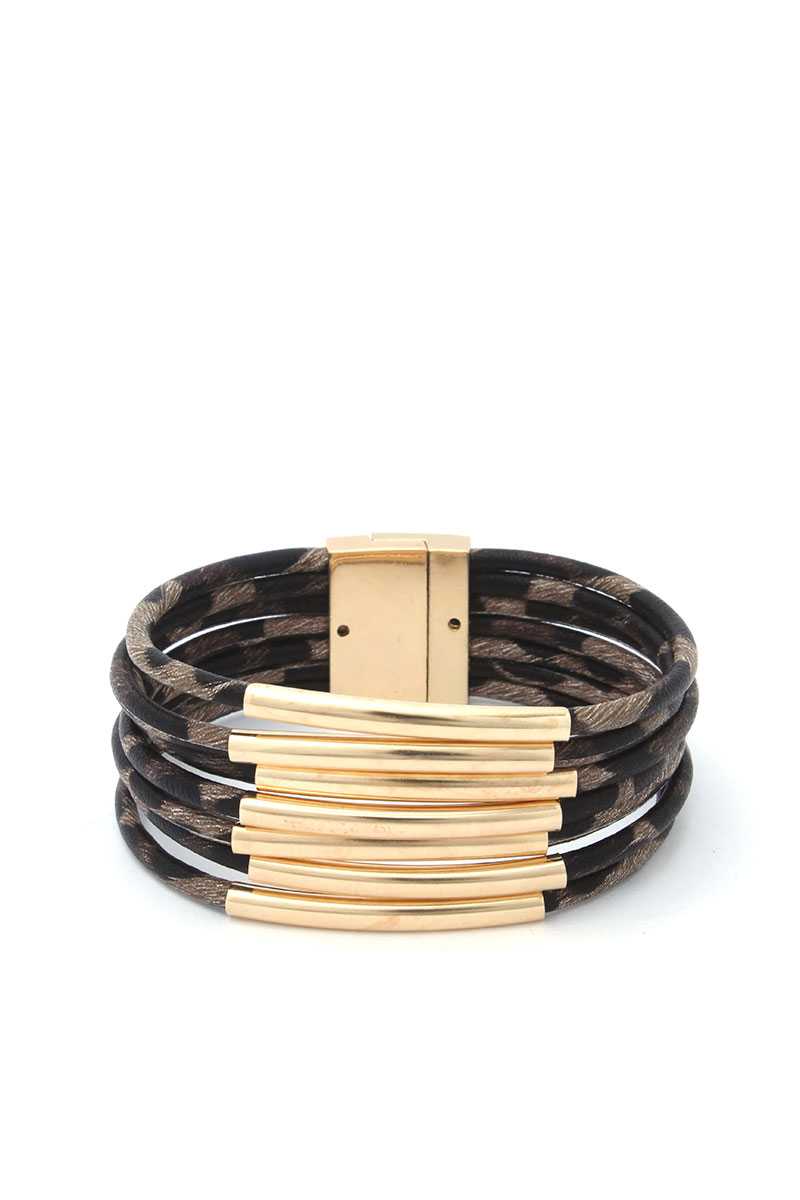 Animal Print Magnetic Bracelet - Fashion Quality Boutik