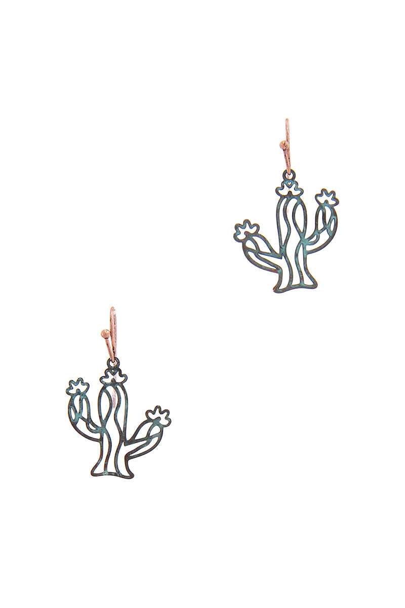 Cactus Drop Earring - Fashion Quality Boutik