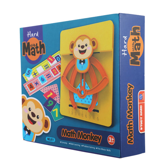 Math Monkey Educational Toys for Toddles, Preschool Number Learning Fun Game for Boys & Girls, Monkey Counting Gift for kids XH