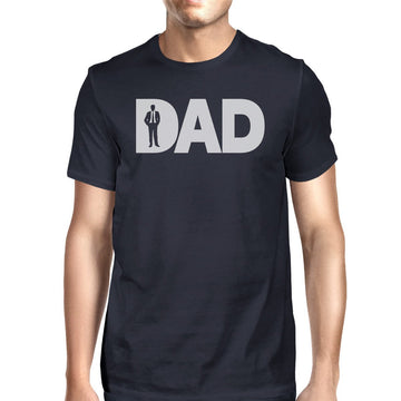 Dad Navy Round Neck T-Shirt - Fashion Quality Boutik