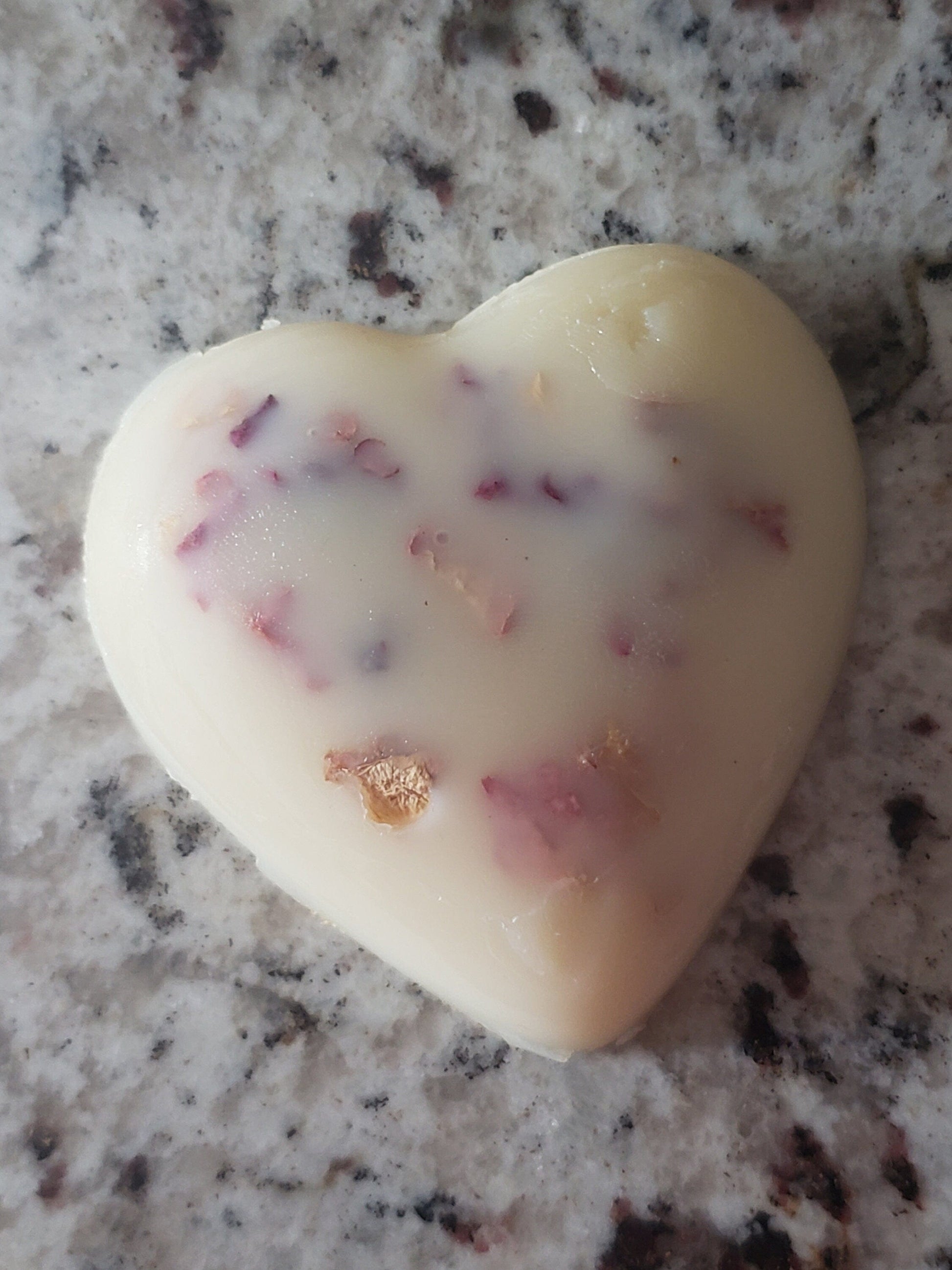 Square Lotion Bar with Rose Petals, Moisturizers, Gift for her, Gift for him, - Fashion Quality Boutik