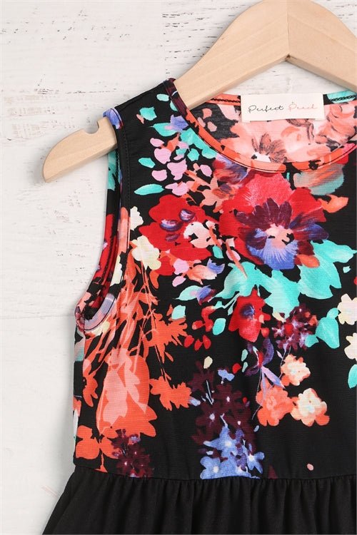 "Pretty in Prints" Floral Tank Dress - Fashion Quality Boutik